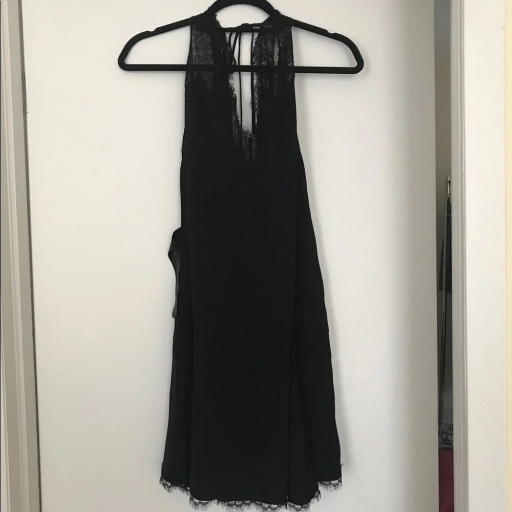 Black dress with lace new with tags